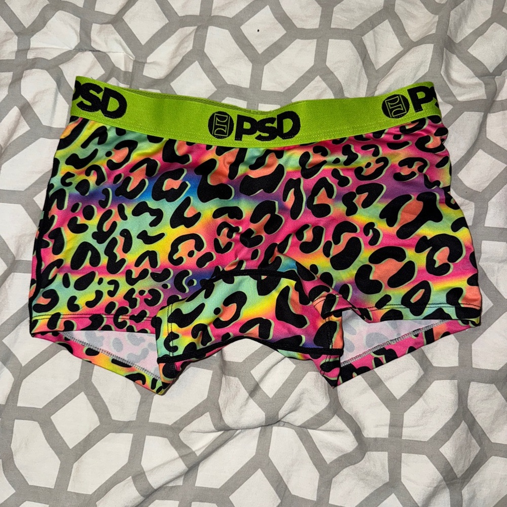 PSD Women's Neon Leopard Athletic Shorts